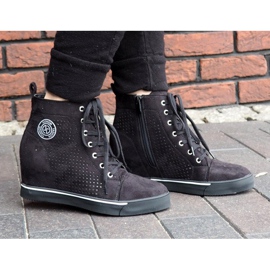 Openwork Sneakers XW36236 Sort 1