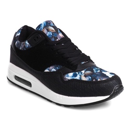 Sko Sneakers Flowers R-50 Sort 2