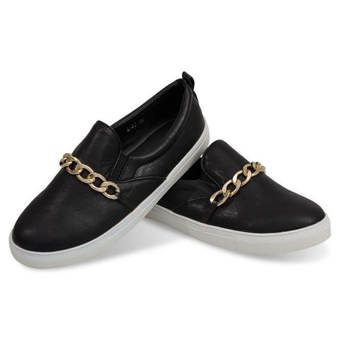 Sneakers Slip On L-57 Sort 1