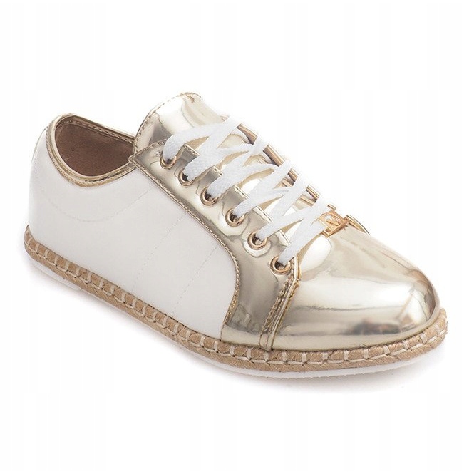 Sneakers Espadrilles Linen Q52 Guld gylden 1