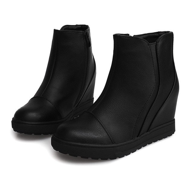 Wedge Sneakers J0029A Sort 1