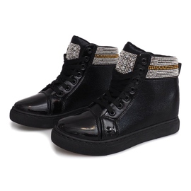 Wedge Sneakers 16-039 Sort 1