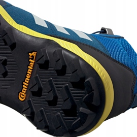 Sko adidas Terrex Mid Gtx Jr BC0596 sort blå grøn 1