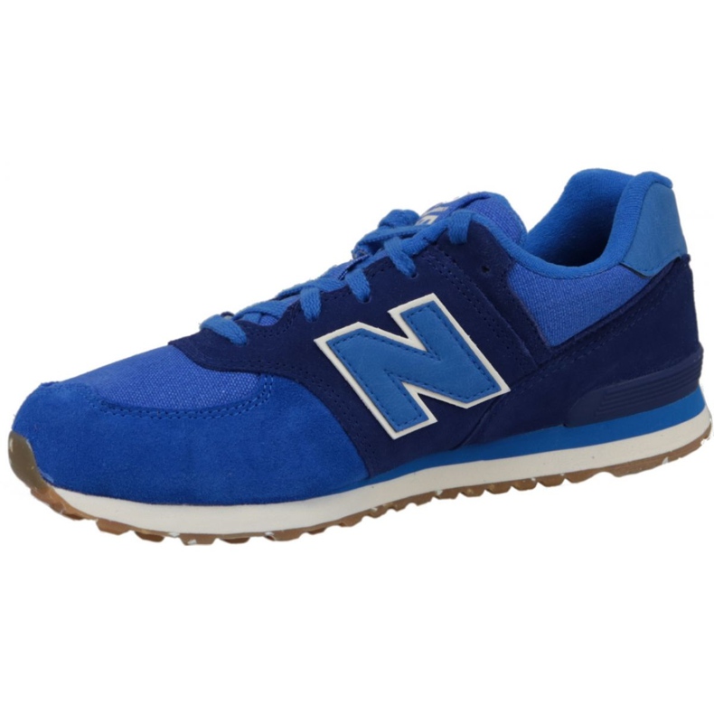 New Balance W KL574ESG sko marineblå 1