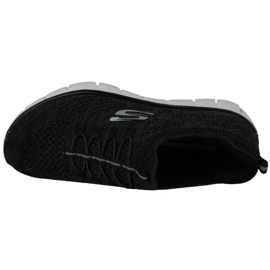 Skechers Empire W 12418-BKW Sko sort 2