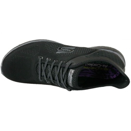 Skechers Microburst W 23327-BBK Sko sort 2