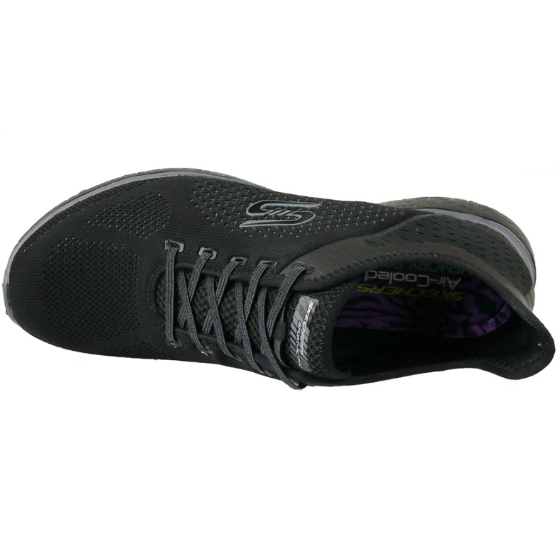 Skechers Microburst W 23327-BBK Sko sort 2