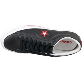 Converse One Star M 161563C sko sort 2