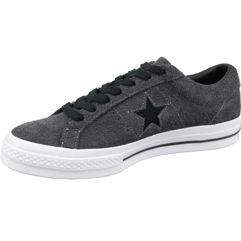 Converse One Star M 163247C grå sko 1