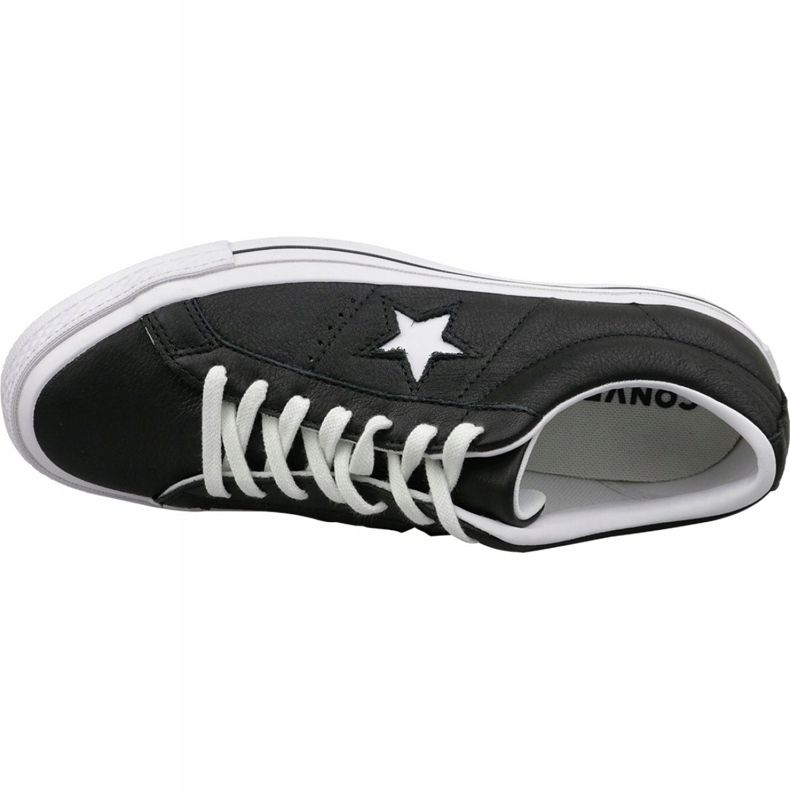 Converse One Star Ox 163385C sko sort 2