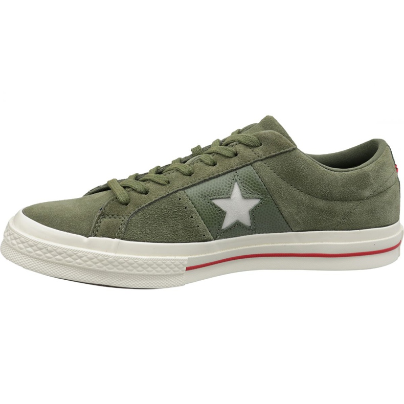 Converse One Star 163198C sko grøn 1