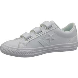 Converse Star Player Ev Ox Jr 651830C sko hvid 1