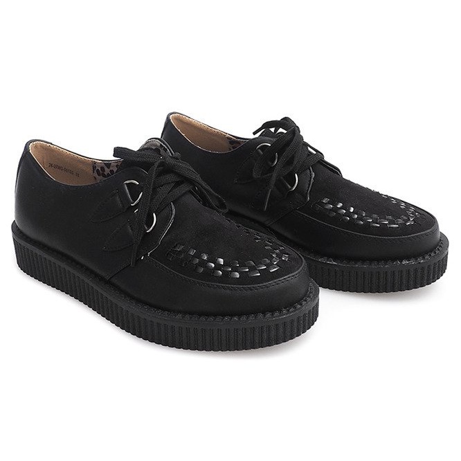 Creepers Støvler På Platform 061ss Sort 1