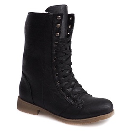 Varme støvler Jodhpur Fur 1053 Sort 2