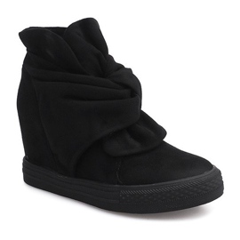 Wedge Sneakers 6351-Y Sort 1