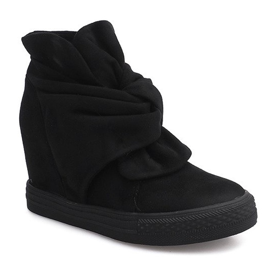 Wedge Sneakers 6351-Y Sort 1