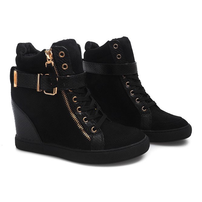 Wedge Sneakers 100-769 Sort 2