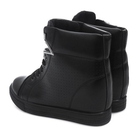 Wedge Sneakers 2932-1 Sort 2
