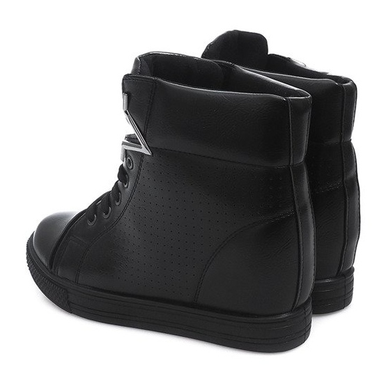 Wedge Sneakers 2932-1 Sort 2