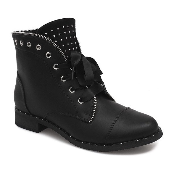 Eksklusive støvler Y8152 Sort 1