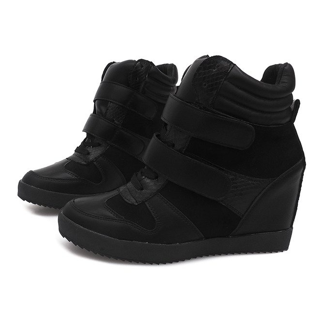 Wedge Sneakers LB239 Sort 1