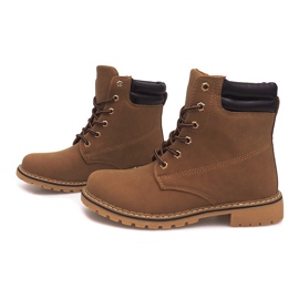 Tømmerstøvler R-8 Camel brun 1