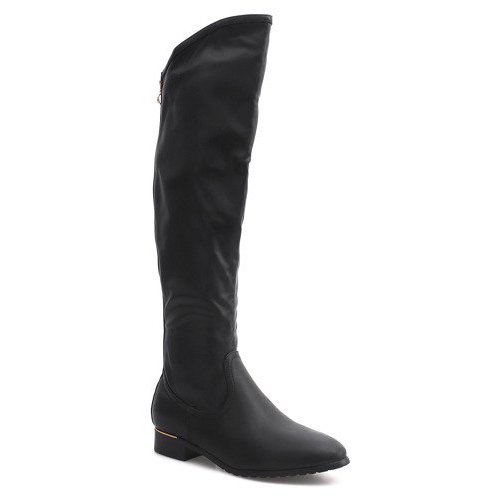 Høje slanke støvler A7898-38 Sort 1