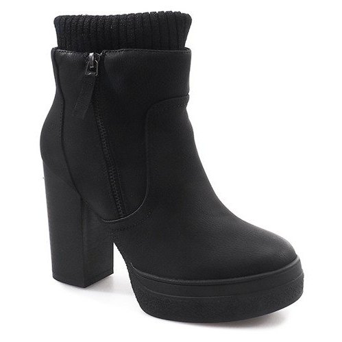 Tied Boots Workers X9102 Sort 1