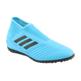 Adidas Predator 19.3 Ll Tf Jr EF9041 fodboldstøvler blå 1