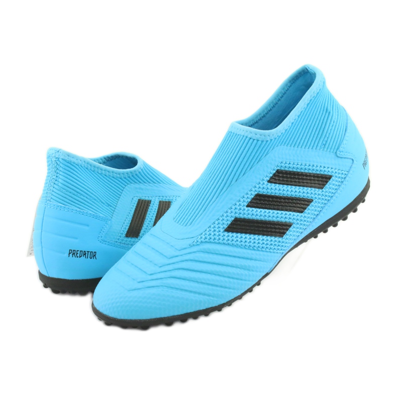 Adidas Predator 19.3 Ll Tf Jr EF9041 fodboldstøvler blå 3