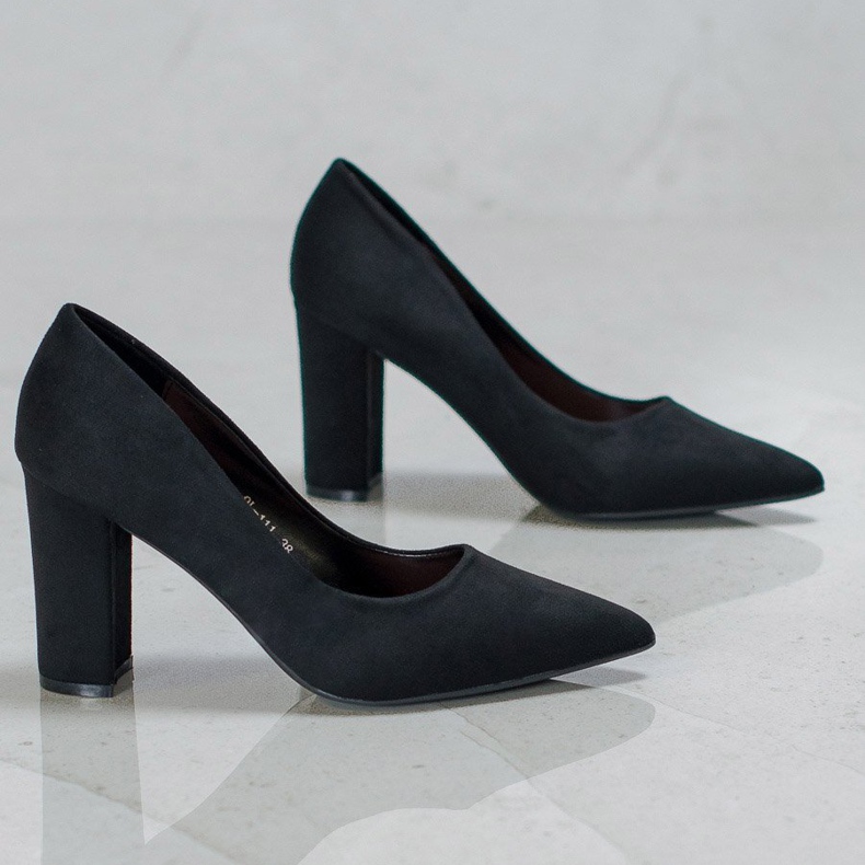Laura Mode Sort ruskind pumper 2