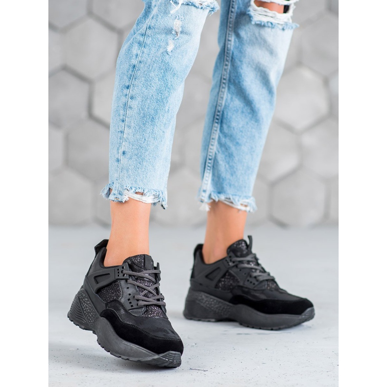 SHELOVET Sorte Moro sneakers 2