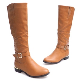 Varme støvler 14023 Camel brun 1