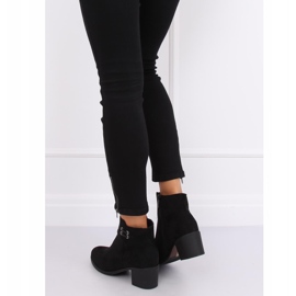 Sorte kvinders højhælede støvler 8B982 Sort 1