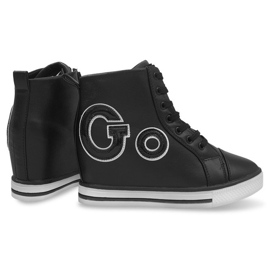 Moderigtige sneakers Go GFA108 sort 1