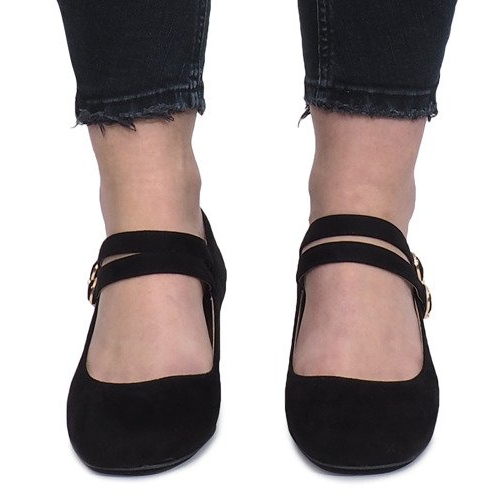 Sorte pumps på Tamara stolpen 2