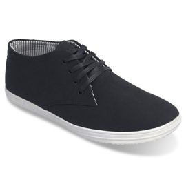 Moderigtige høje sneakers 3232 sort 2