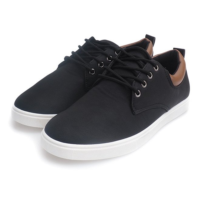 Herre Casual Sneakers 655 Sort 1