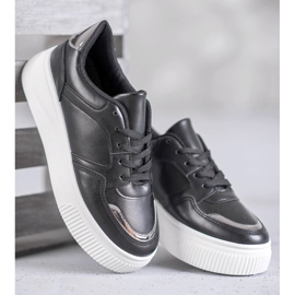SHELOVET Black Creepers sort 2