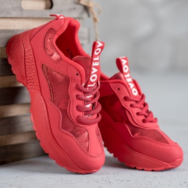 SHELOVET Moro røde sneakers 1
