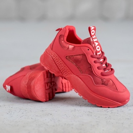 SHELOVET Moro røde sneakers 2