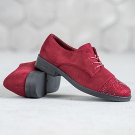 Best Shoes Sko Med Krystaller rød 5