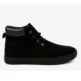 Sort isolerede herresneakers AN06 2