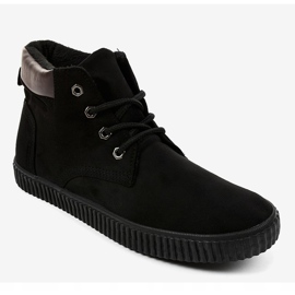 Sort isolerede herresneakers AN06 1