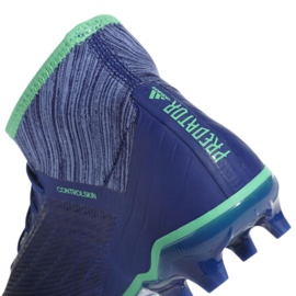 Adidas Predator 18.2 Fg M CP9293 fodboldstøvler blå flerfarvet 3
