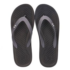 Under Armour AtlanticDune M 1252506-004 hjemmesko sort grå 1