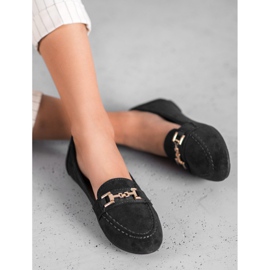 Abloom Suede Lords Med Ornament sort 1