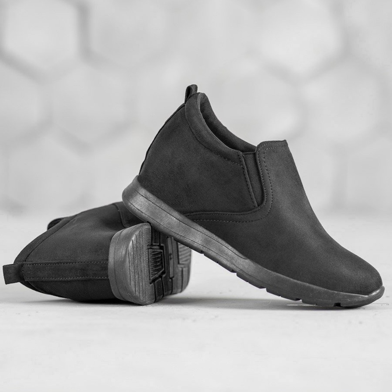 Sport Kvinders slip-on sko sort 1