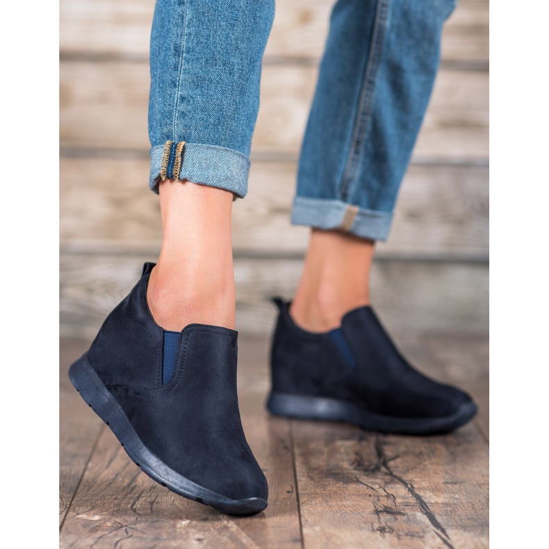 Sport Kvinders slip-on sko blå 1