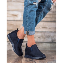Sport Kvinders slip-on sko blå 2
